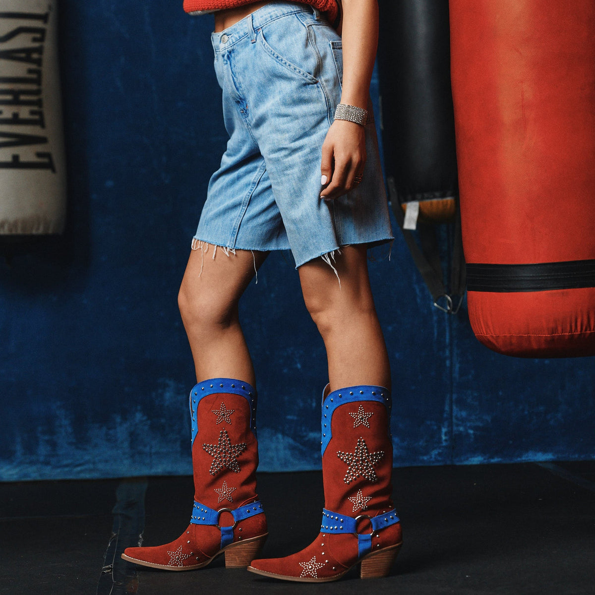 LUCKY STARS SUEDE LEATHER BOOT