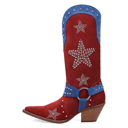 LUCKY STARS SUEDE LEATHER BOOT