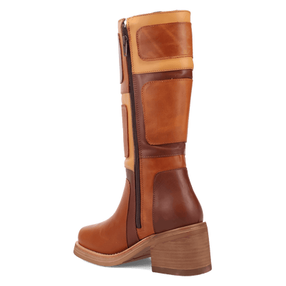 PATCHES LEATHER BOOT