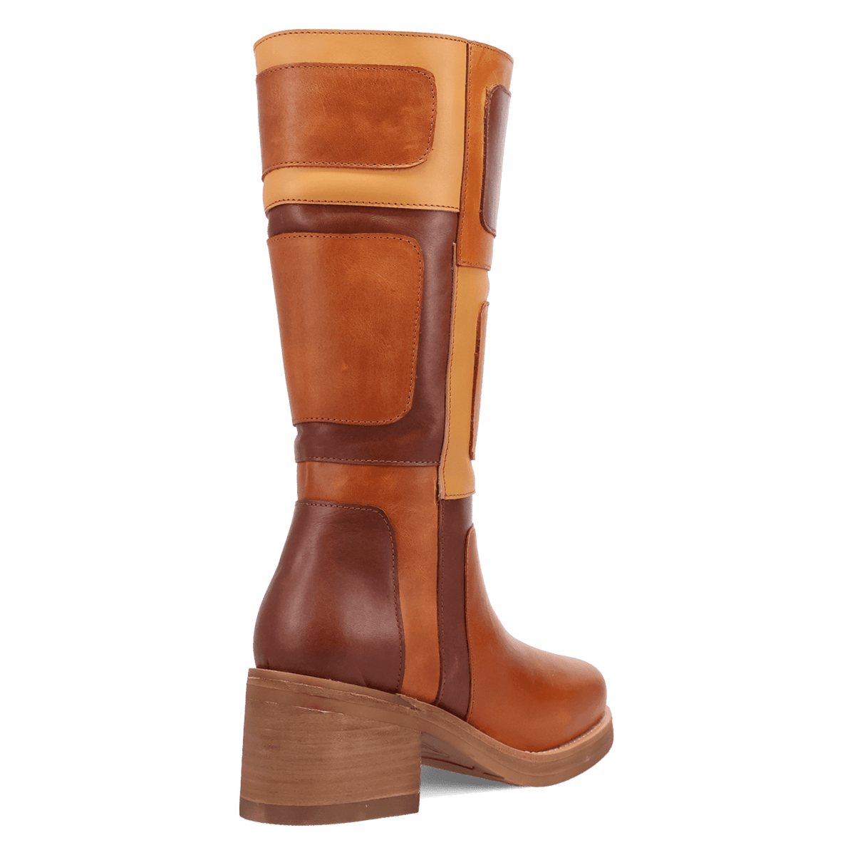 PATCHES LEATHER BOOT
