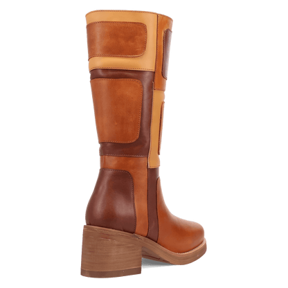 PATCHES LEATHER BOOT
