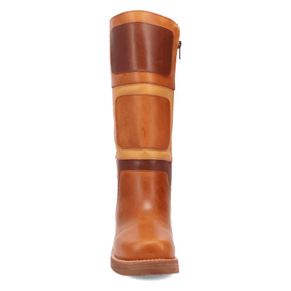 PATCHES LEATHER BOOT