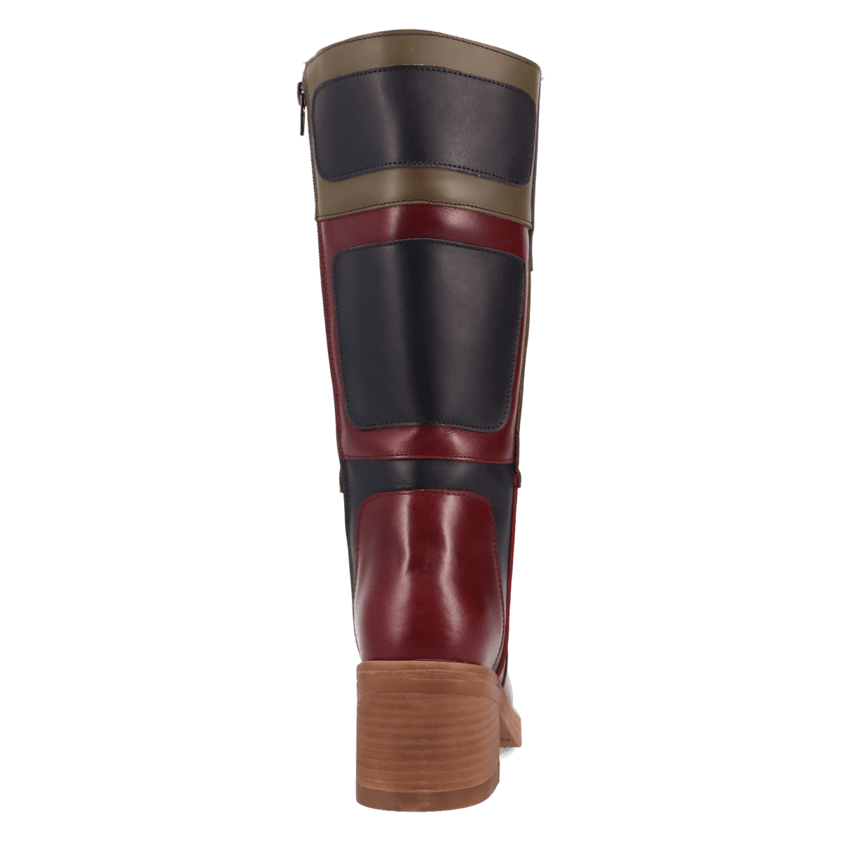 PATCHES LEATHER BOOT