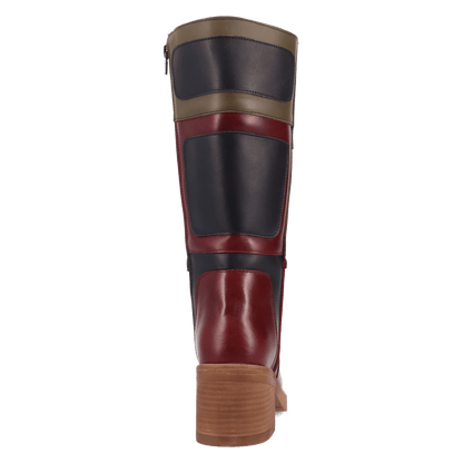 PATCHES LEATHER BOOT