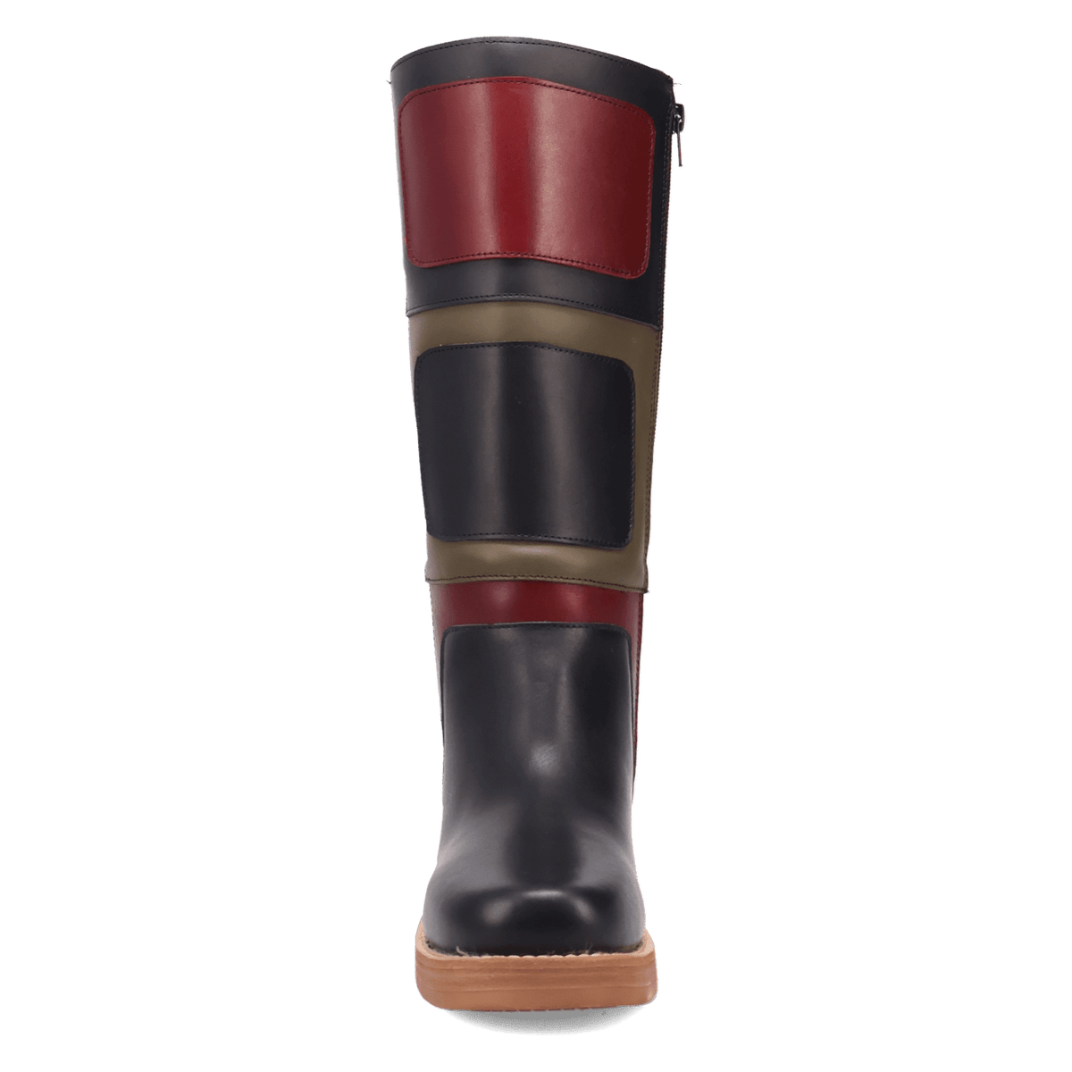 PATCHES LEATHER BOOT