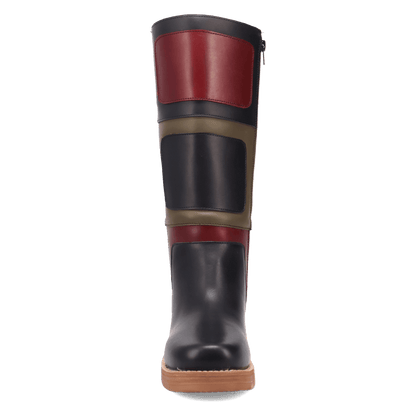 PATCHES LEATHER BOOT
