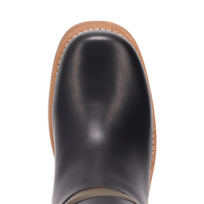 PATCHES LEATHER BOOT
