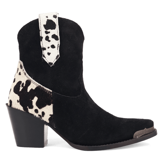 TEXAS CHARM SUEDE LEATHER BOOTIE