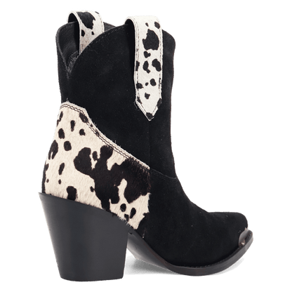 TEXAS CHARM SUEDE LEATHER BOOTIE