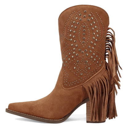 STAR POWER SUEDE LEATHER BOOTIE