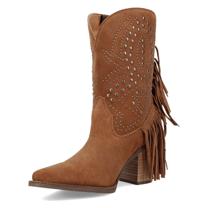 STAR POWER SUEDE LEATHER BOOTIE