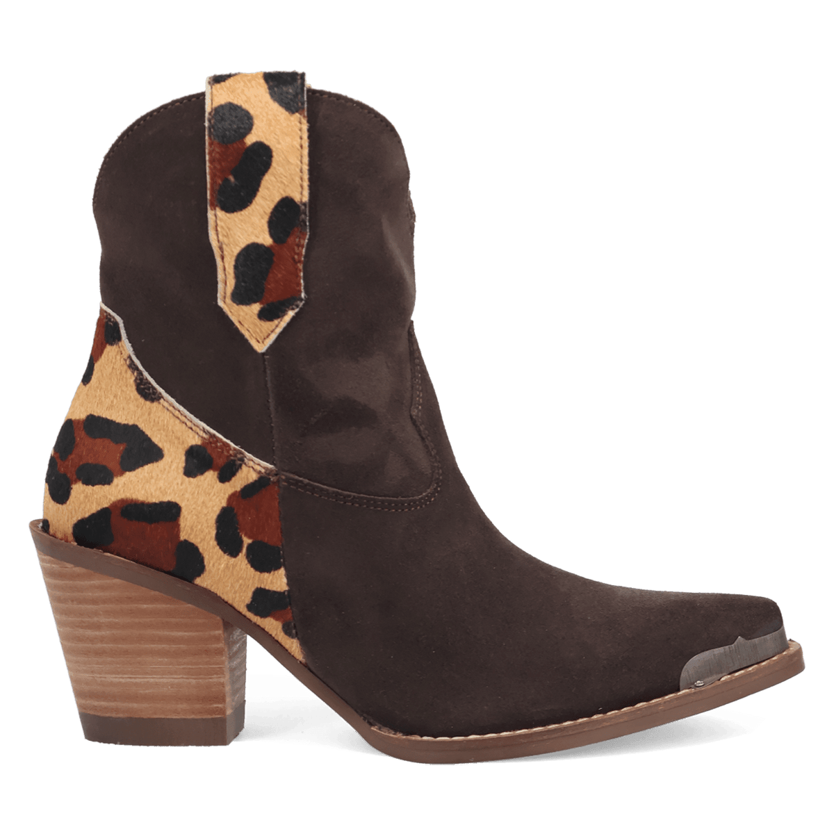 TEXAS CHARM SUEDE LEATHER BOOTIE