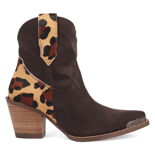 TEXAS CHARM SUEDE LEATHER BOOTIE