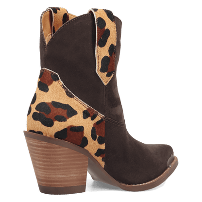 TEXAS CHARM SUEDE LEATHER BOOTIE