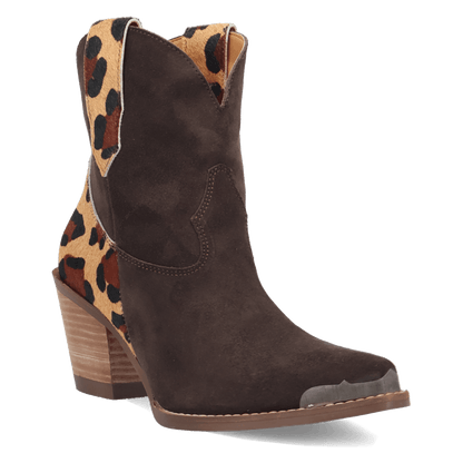 TEXAS CHARM SUEDE LEATHER BOOTIE