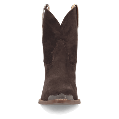 TEXAS CHARM SUEDE LEATHER BOOTIE