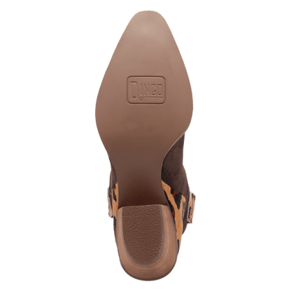 TEXAS CHARM SUEDE LEATHER BOOTIE