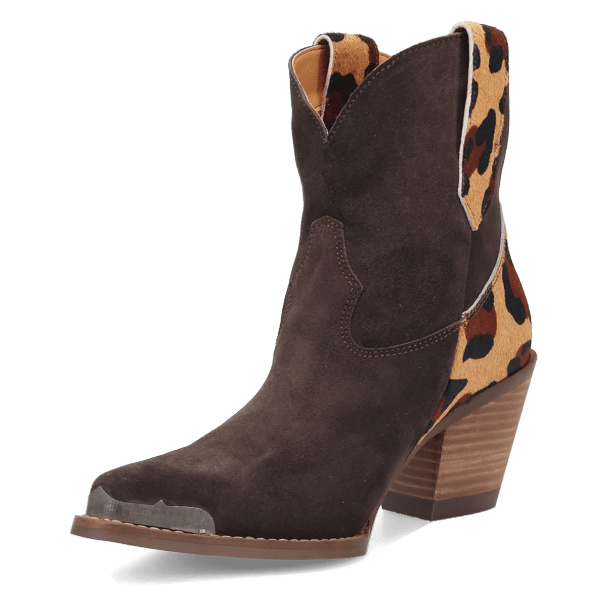 TEXAS CHARM SUEDE LEATHER BOOTIE