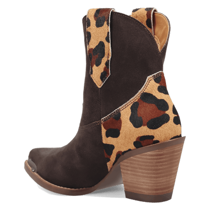 TEXAS CHARM SUEDE LEATHER BOOTIE