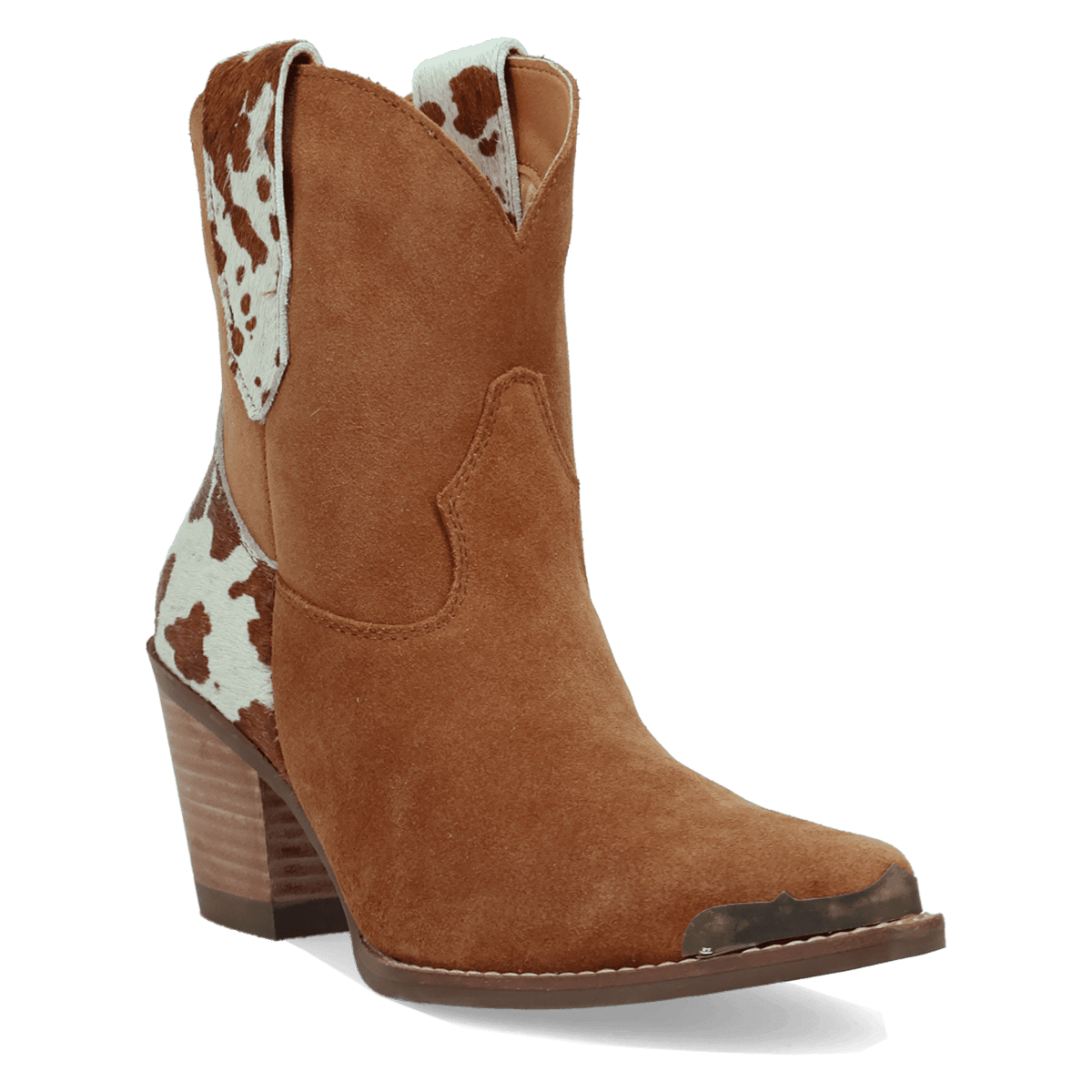 TEXAS CHARM SUEDE LEATHER BOOTIE