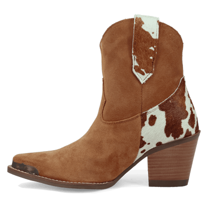 TEXAS CHARM SUEDE LEATHER BOOTIE