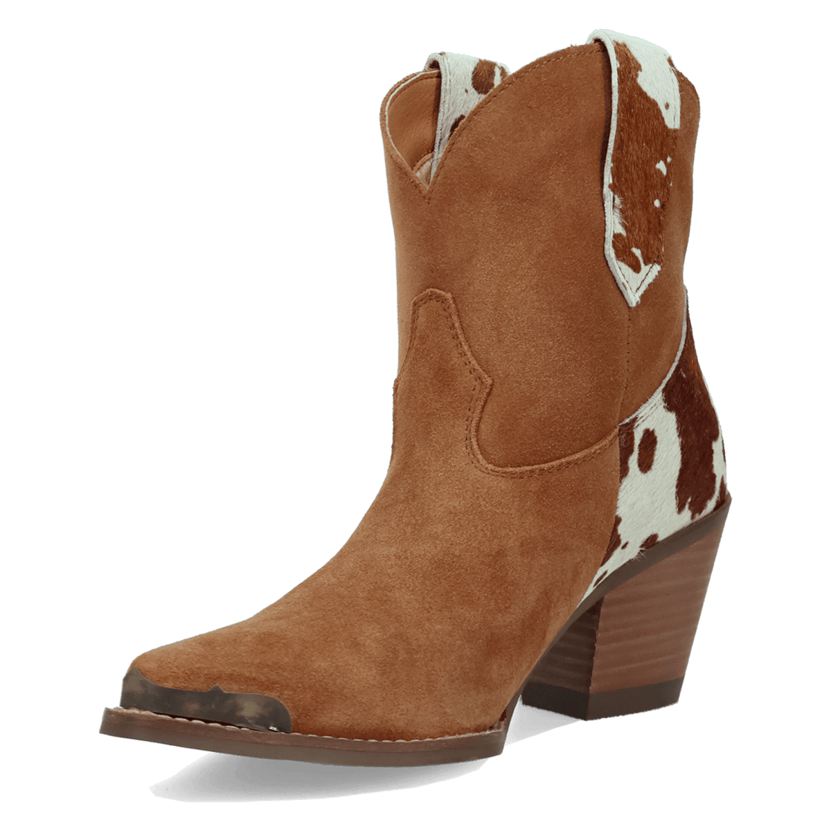 TEXAS CHARM SUEDE LEATHER BOOTIE
