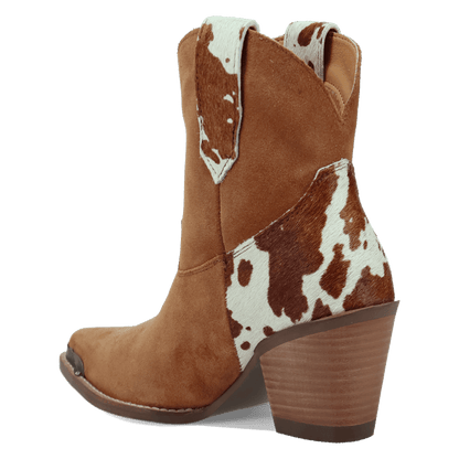 TEXAS CHARM SUEDE LEATHER BOOTIE