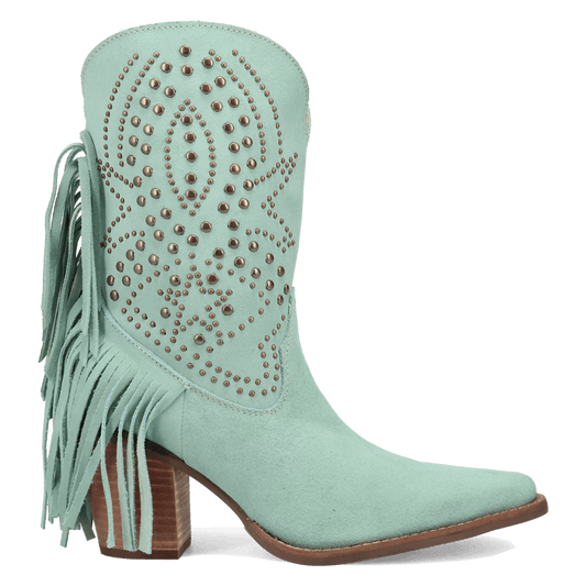 STAR POWER SUEDE LEATHER BOOTIE