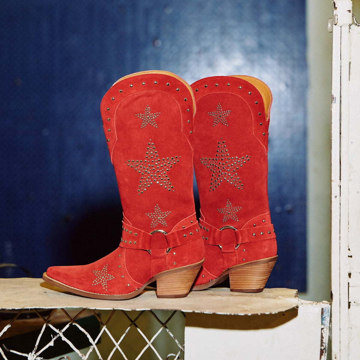 LUCKY STARS SUEDE LEATHER BOOT