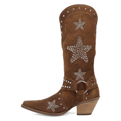 LUCKY STARS SUEDE LEATHER BOOT