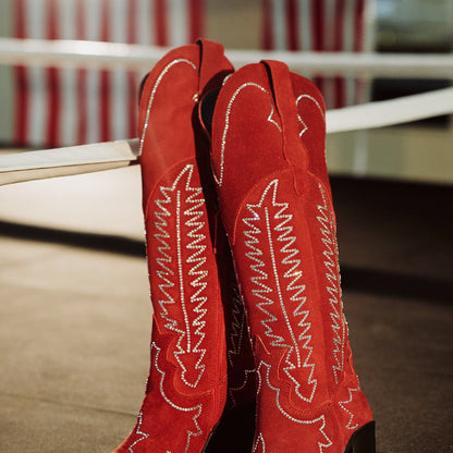 DOUBLE TAKE SUEDE LEATHER BOOT