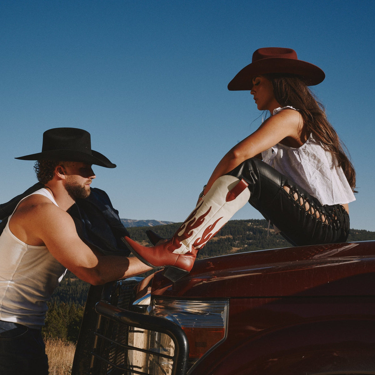 BURNIN' LOVE LEATHER BOOT