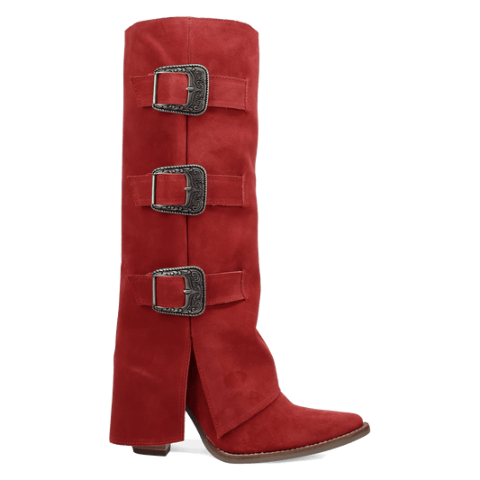BUCKLE BUNNY SUEDE LEATHER BOOT