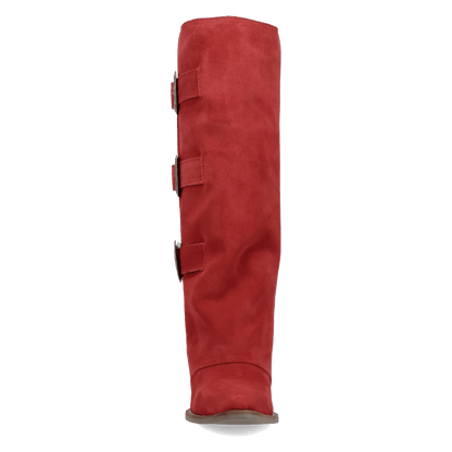BUCKLE BUNNY SUEDE LEATHER BOOT