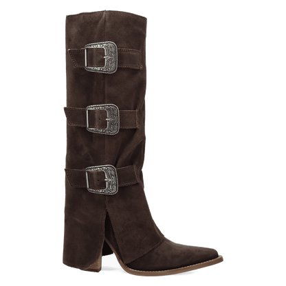 BUCKLE BUNNY SUEDE LEATHER BOOT