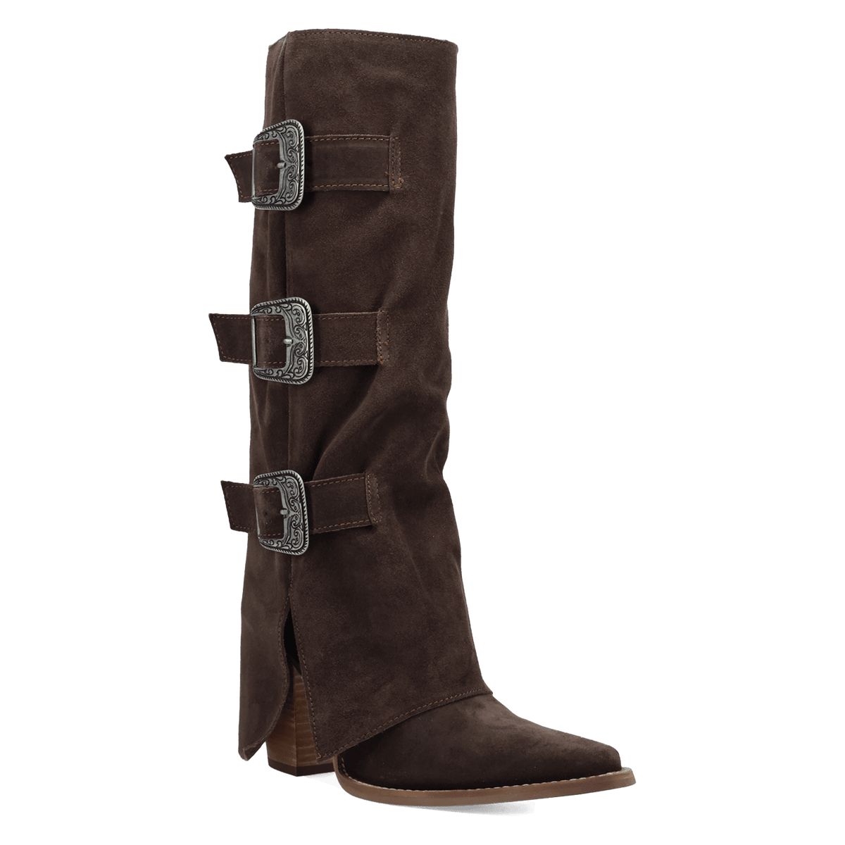 BUCKLE BUNNY SUEDE LEATHER BOOT