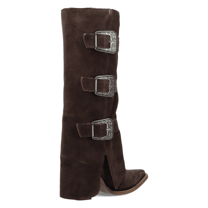BUCKLE BUNNY SUEDE LEATHER BOOT