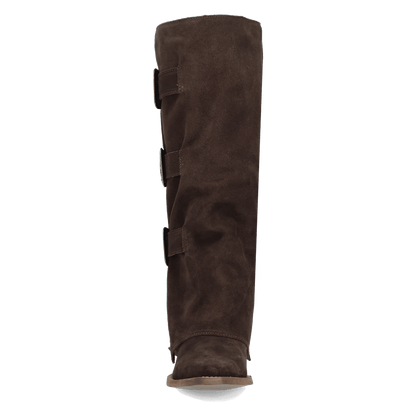 BUCKLE BUNNY SUEDE LEATHER BOOT