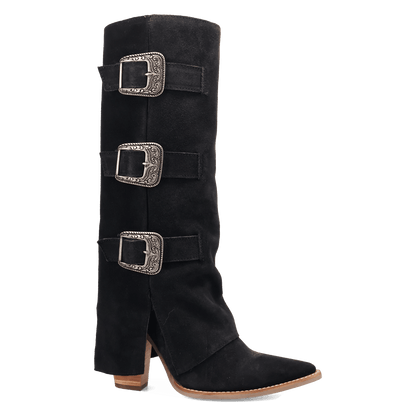 BUCKLE BUNNY SUEDE LEATHER BOOT