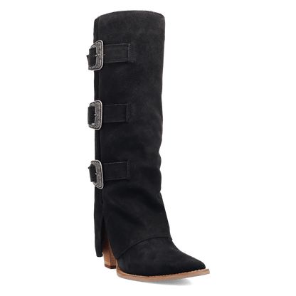 BUCKLE BUNNY SUEDE LEATHER BOOT