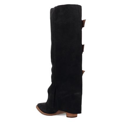 BUCKLE BUNNY SUEDE LEATHER BOOT