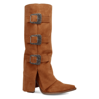 BUCKLE BUNNY SUEDE LEATHER BOOT