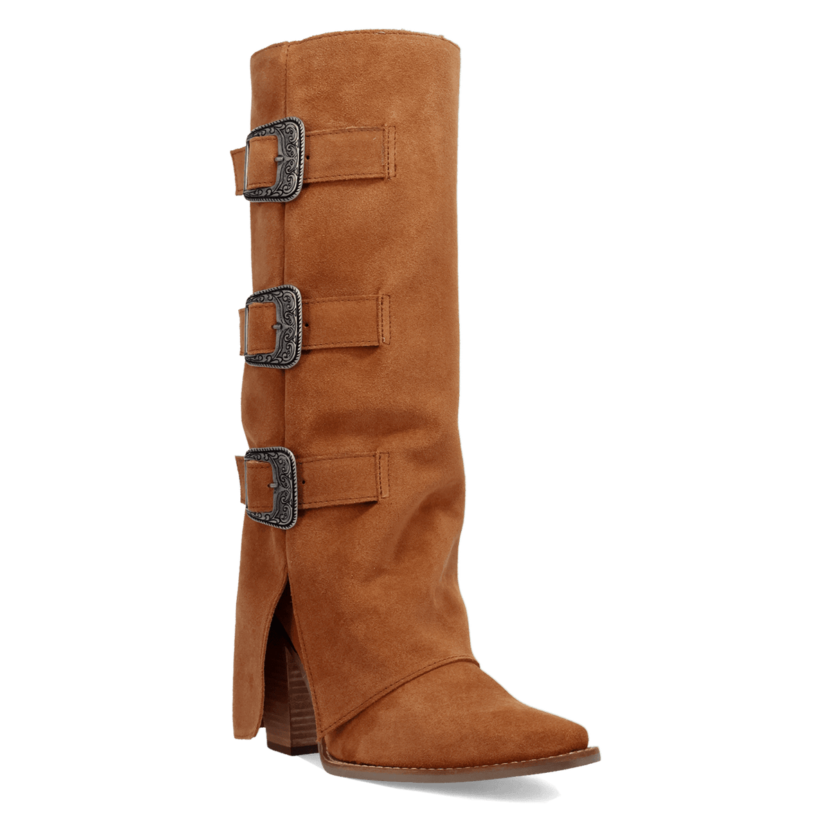 BUCKLE BUNNY SUEDE LEATHER BOOT