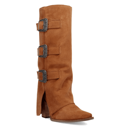 BUCKLE BUNNY SUEDE LEATHER BOOT