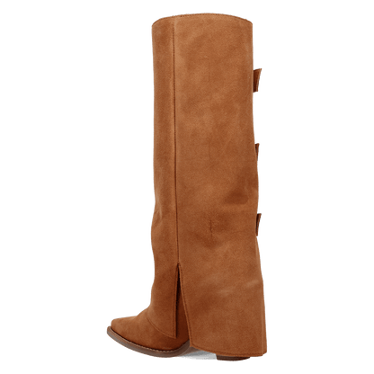 BUCKLE BUNNY SUEDE LEATHER BOOT