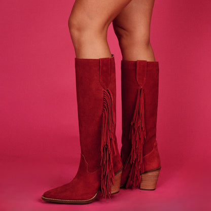 TWISTER LEATHER BOOT