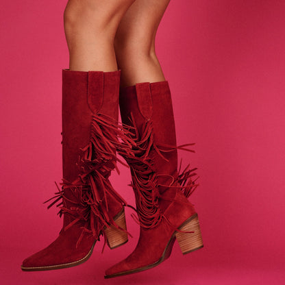 TWISTER LEATHER BOOT