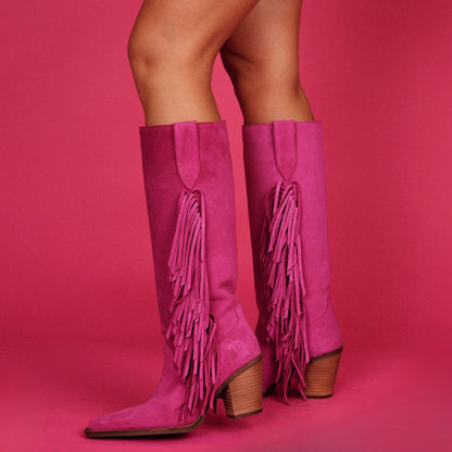 TWISTER LEATHER BOOT