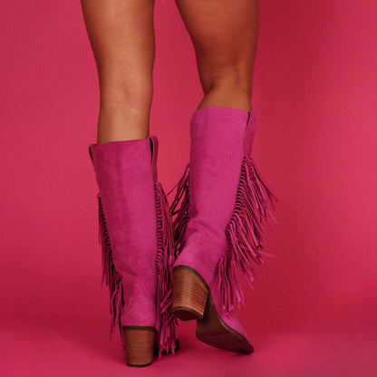 TWISTER LEATHER BOOT