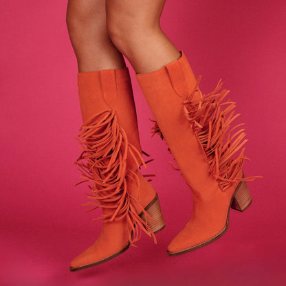 TWISTER LEATHER BOOT